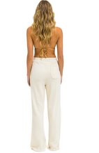 Load image into Gallery viewer, Wide Leg Sweatpants Vintage White