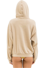 Load image into Gallery viewer, Wave Stripe Hoodie Sand/Pink