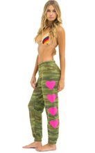 Load image into Gallery viewer, Heart 4 Sweatpant Camo/Pink