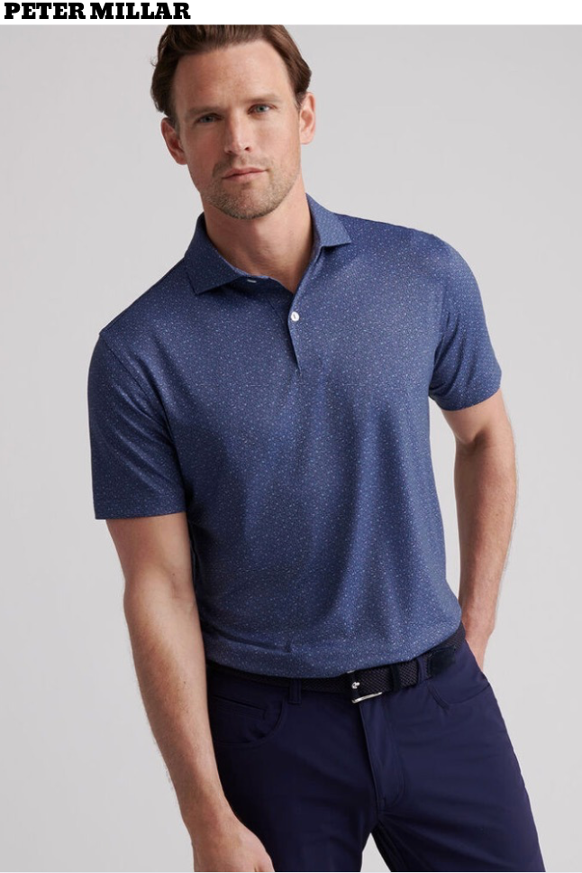 PM  Bittersweet Jersey Polo Nebula