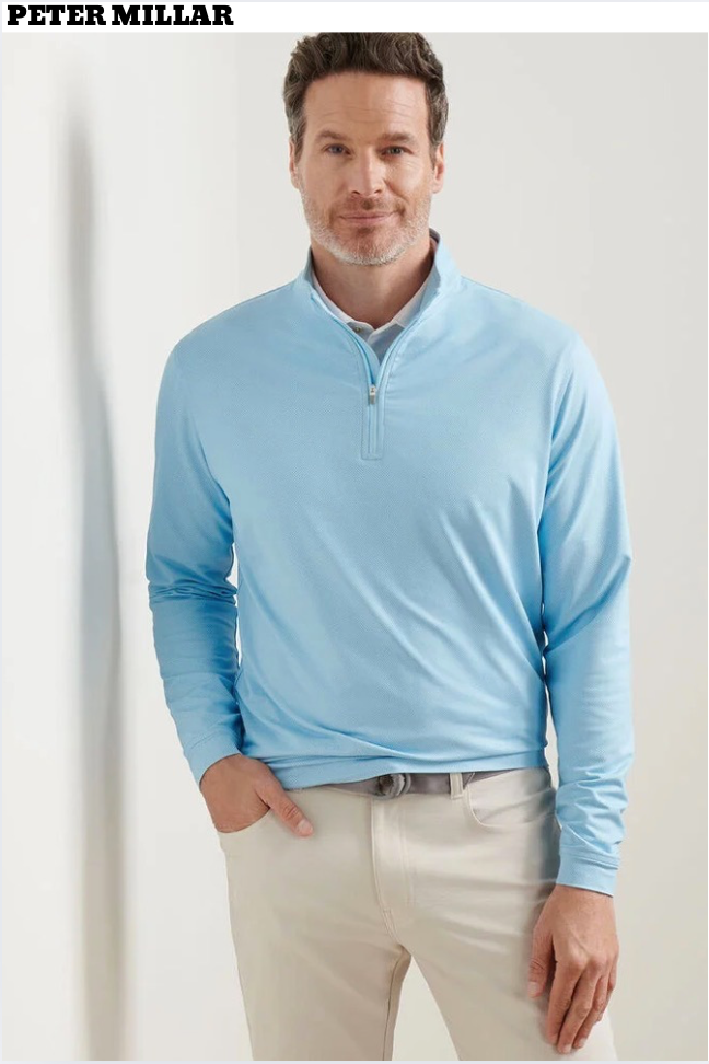 PM Perth Birdseye 1/4 Zip