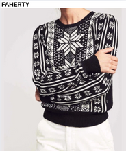 Load image into Gallery viewer, Sun Valley Crew Sweater Snowflake