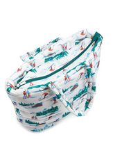 Load image into Gallery viewer, Luxe Ski Puffer Tote Bag