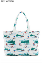 Load image into Gallery viewer, Luxe Ski Puffer Tote Bag