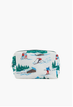 Load image into Gallery viewer, Luxe Ski Puffer Cosmetic Bag