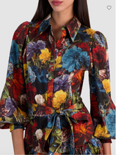 Load image into Gallery viewer, Lily Mini Shirt Dress Flourish