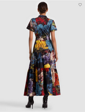 Load image into Gallery viewer, Lucy Roll Sleeve Midi Dress
