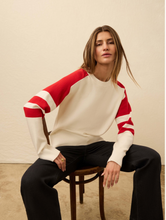 Load image into Gallery viewer, Throwback Crew Peppermint Red