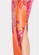 Load image into Gallery viewer, Lily Sunset Flower Printed Maxi Dress