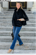 Load image into Gallery viewer, Audrey Faux Fur Poncho