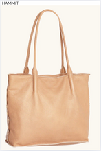 Load image into Gallery viewer, Oliver Zip Tote Toast Tan