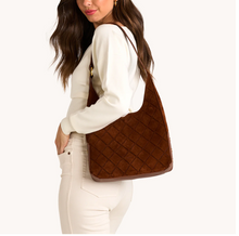 Load image into Gallery viewer, Tim Chocolate Diamond Suede