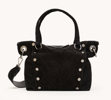 Load image into Gallery viewer, Daniel Medium Noir Diamond Suede