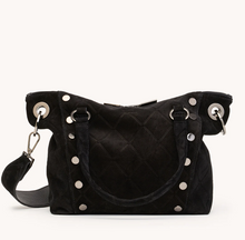 Load image into Gallery viewer, Daniel Medium Noir Diamond Suede