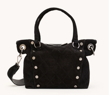 Load image into Gallery viewer, Daniel Medium Noir Diamond Suede