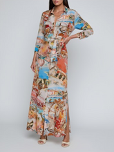 Load image into Gallery viewer, Cameron Silk Shirt Dress