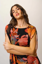 Load image into Gallery viewer, Ailani Watercolor Floral Dress