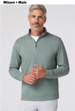 Load image into Gallery viewer, Crandall 1/4 Zip Seagrass