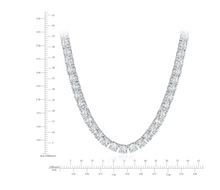 Load image into Gallery viewer, 4mm Brilliant Cut Tennis Necklace