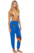 Load image into Gallery viewer, Circle Chevron Sweatpant Royal Blue