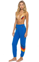 Load image into Gallery viewer, Circle Chevron Sweatpant Royal Blue