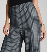 Load image into Gallery viewer, Ponte Checked Jacquard Pant
