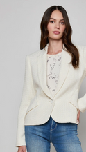 Load image into Gallery viewer, Jennah Tweed Blazer Ivory