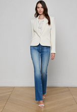 Load image into Gallery viewer, Jennah Tweed Blazer Ivory