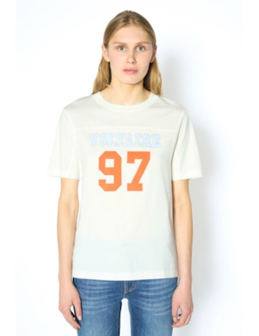 Boo Hc Boo HC Voltaire 97 Strass Tee – The Blue Collection