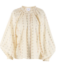 Load image into Gallery viewer, The Minka Heart Print Lurex Top