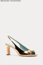 Load image into Gallery viewer, Reese Slingback with Bow Gold