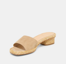 Load image into Gallery viewer, Dixi Sandals Camel Suede