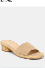 Load image into Gallery viewer, Dixi Sandals Camel Suede
