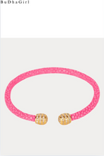 Load image into Gallery viewer, Iman Stingray Cuff Pink