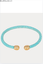 Load image into Gallery viewer, Iman Stingray Cuff Turquoise