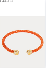 Load image into Gallery viewer, Iman Stingray Cuff Coral