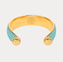 Load image into Gallery viewer, Jolene Stingray Cuff Turquoise