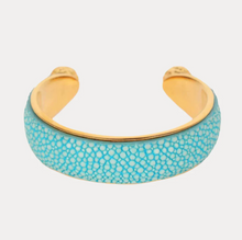 Load image into Gallery viewer, Jolene Stingray Cuff Turquoise