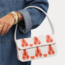 Load image into Gallery viewer, Linda Lobster Beaded Handbag