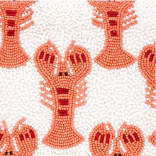 Load image into Gallery viewer, Linda Lobster Beaded Handbag