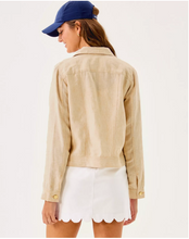 Load image into Gallery viewer, Seaspray Linen Jacket