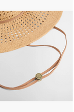 Load image into Gallery viewer, Gabby Fedora Hat Natural