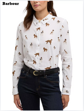 Load image into Gallery viewer, Safari Ladies Dog Print Shirt