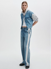 Load image into Gallery viewer, Miramar Wide Track Pant White/Gray