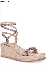Load image into Gallery viewer, Joanna Wedge Sandal