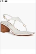 Load image into Gallery viewer, Elara Ankle Strap Sandal Cream Shoe