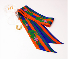 Load image into Gallery viewer, Glamorous Gators Twillionaire Scarf