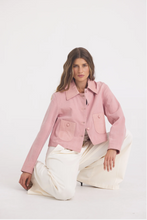 Load image into Gallery viewer, Julie Burnished Leather Lotus