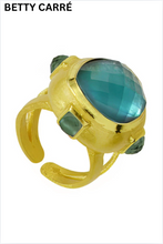 Load image into Gallery viewer, Domenique Ring Caribbean Blue