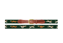 Load image into Gallery viewer, Fox Chase Needlepoint Belt